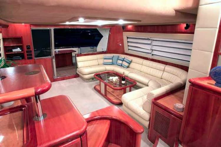 yacht salon, yacht inner places, yachts interior