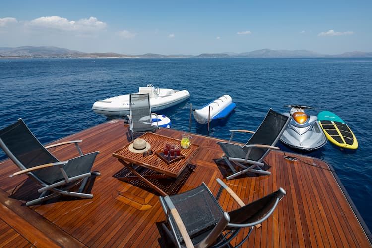 Yacht toys, water toys Greece, water sports, luxury yacht toys
