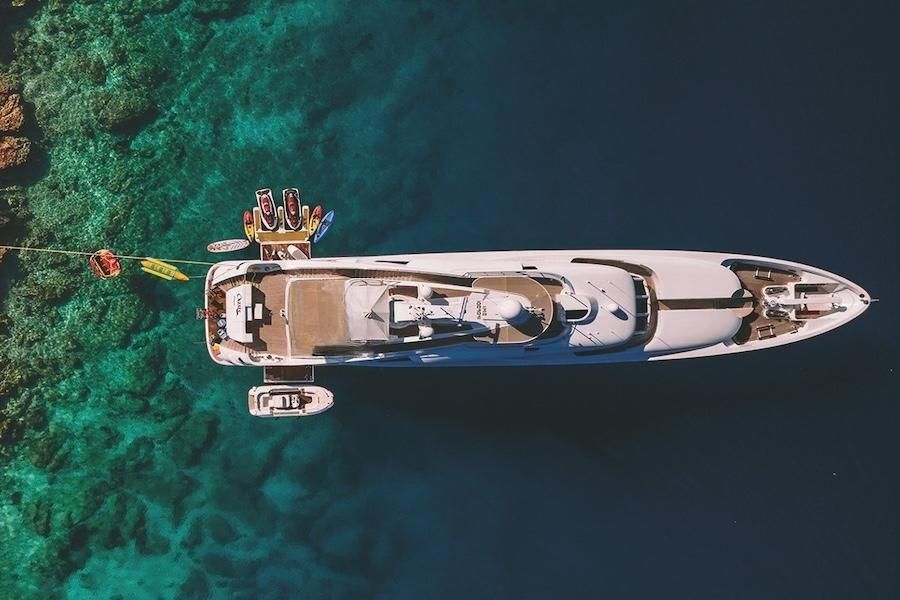 superyacht charter Monaco, superyacht charter Italy, luxury yacht charter